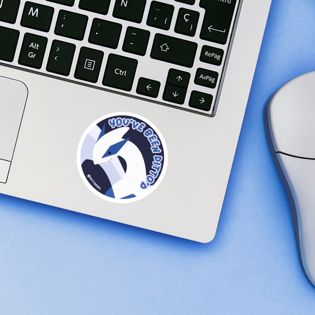 Lugia 2in Circle Sticker