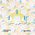 Oddish 2.5in Die Cut Sticker