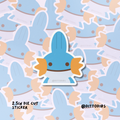 Mudkip 2in Die Cut Sticker