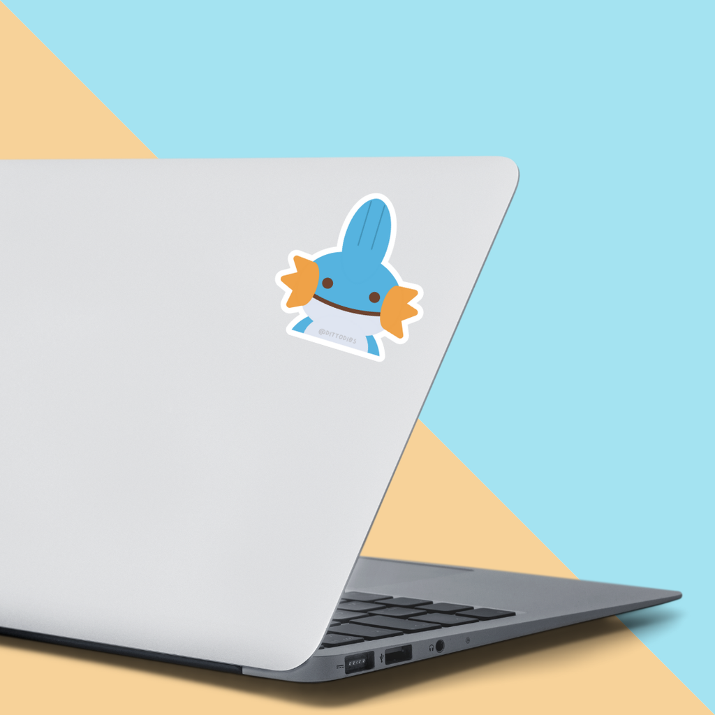 Mudkip 2in Die Cut Sticker
