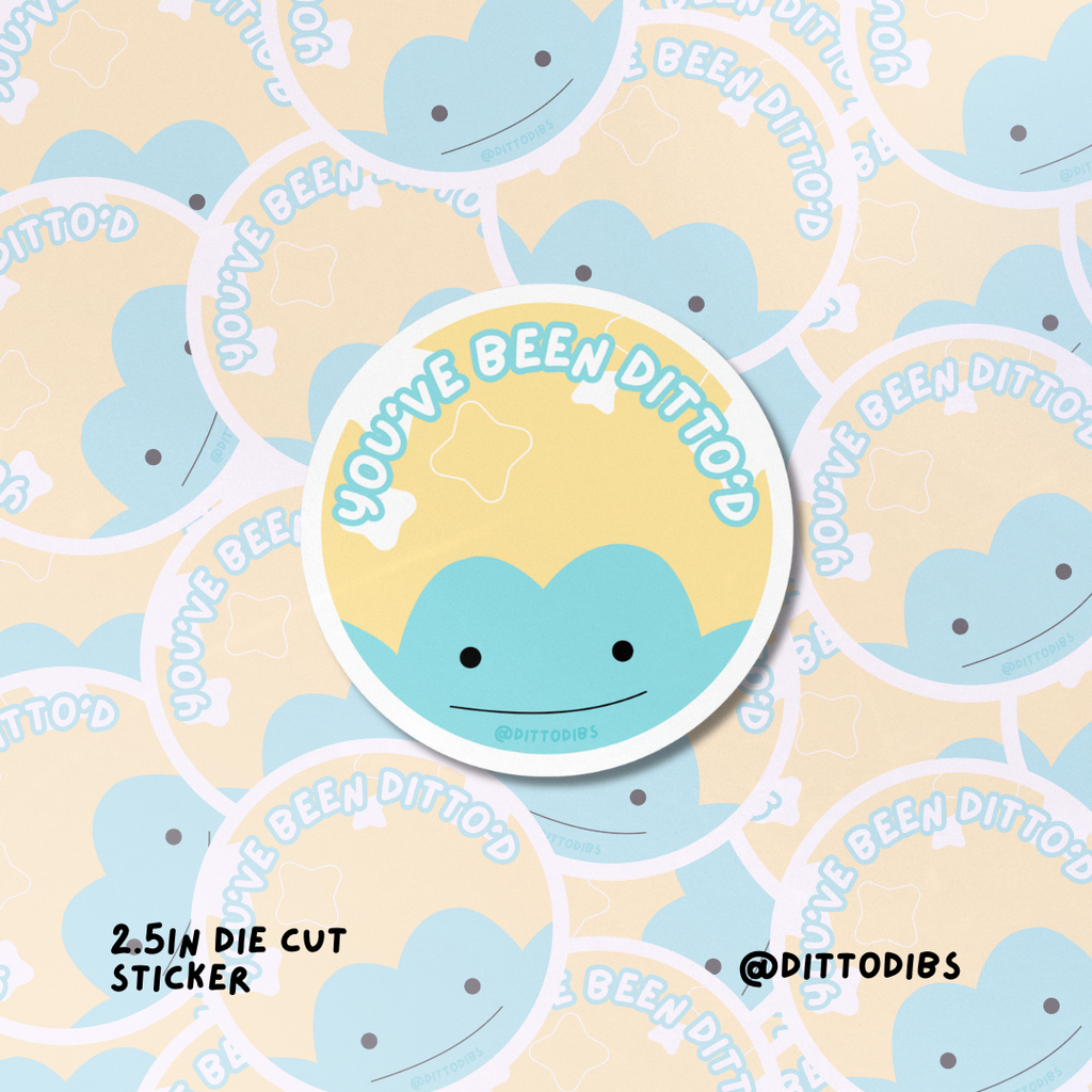 Choose Your Ditto 2.5in Die Cut Sticker
