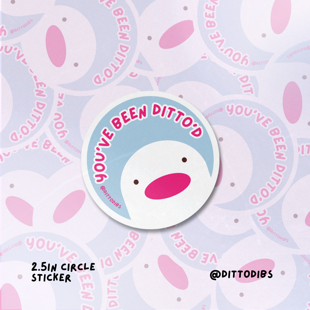 Wiglett 2in Circle Sticker