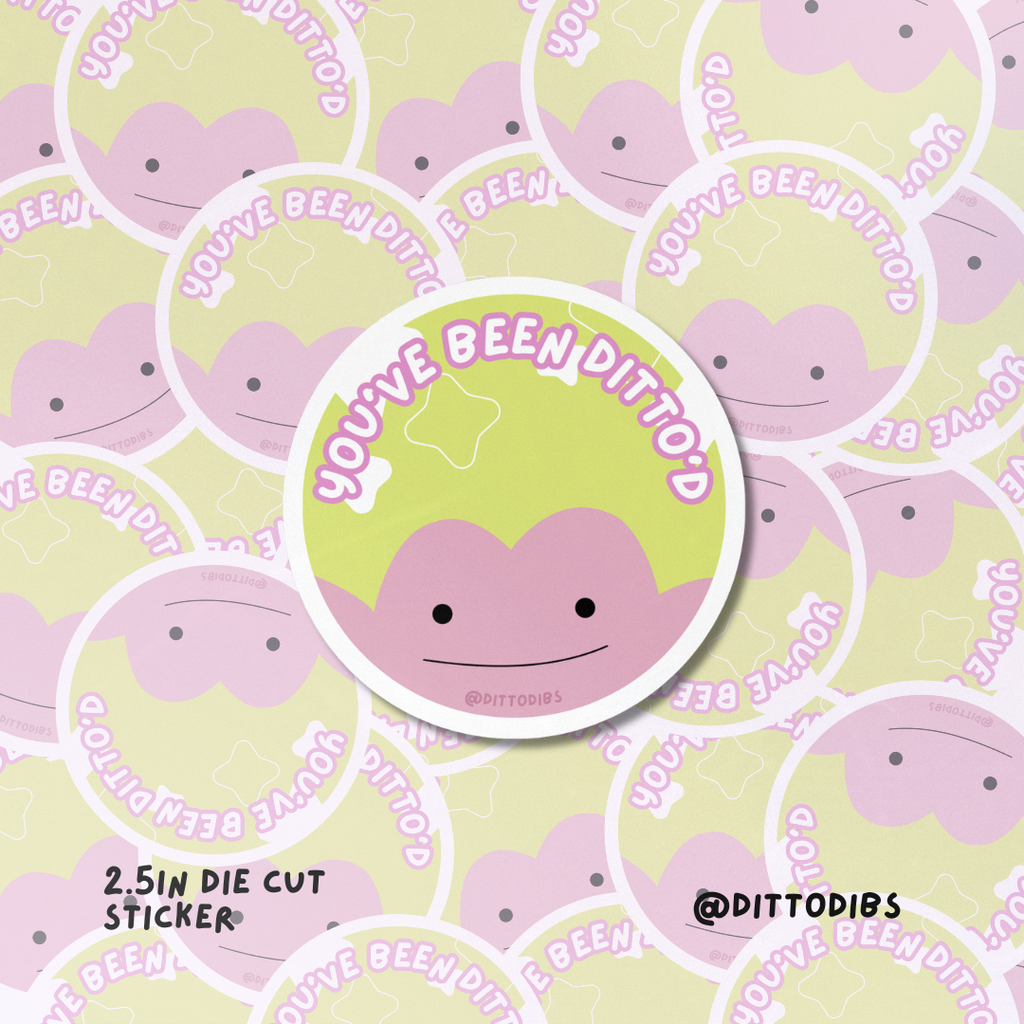 Choose Your Ditto 2.5in Die Cut Sticker