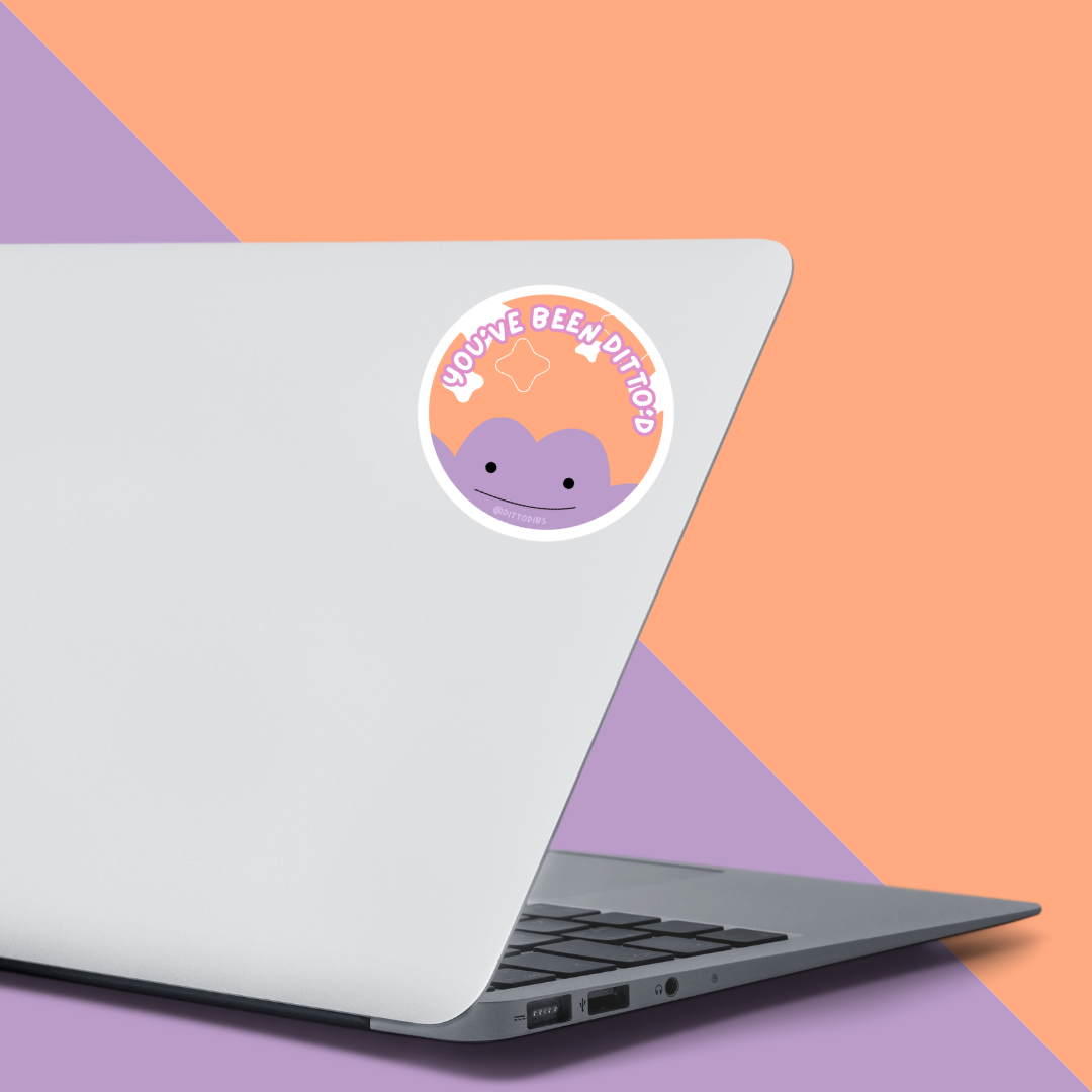 Choose Your Ditto 2.5in Die Cut Sticker