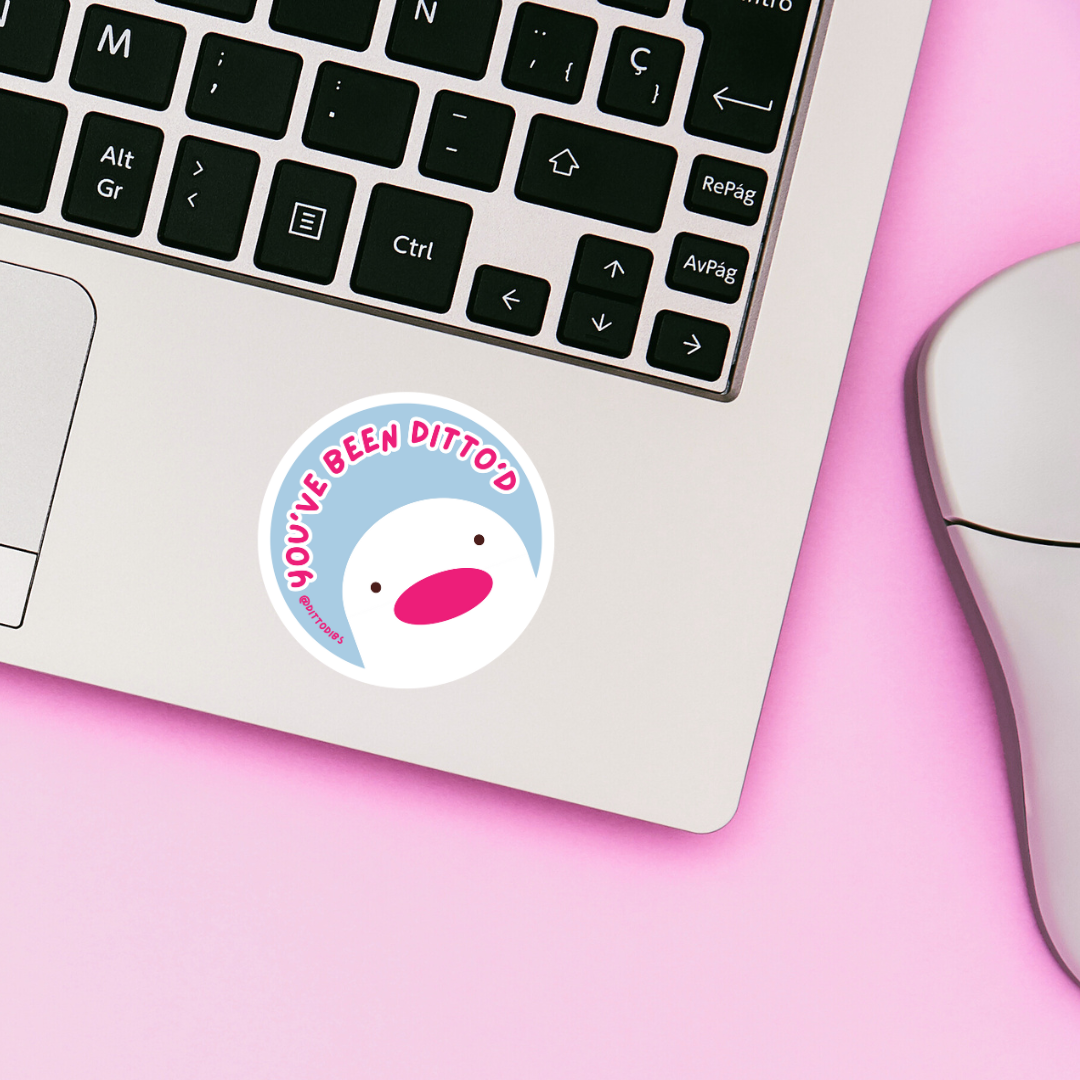 Wiglett 2in Circle Sticker