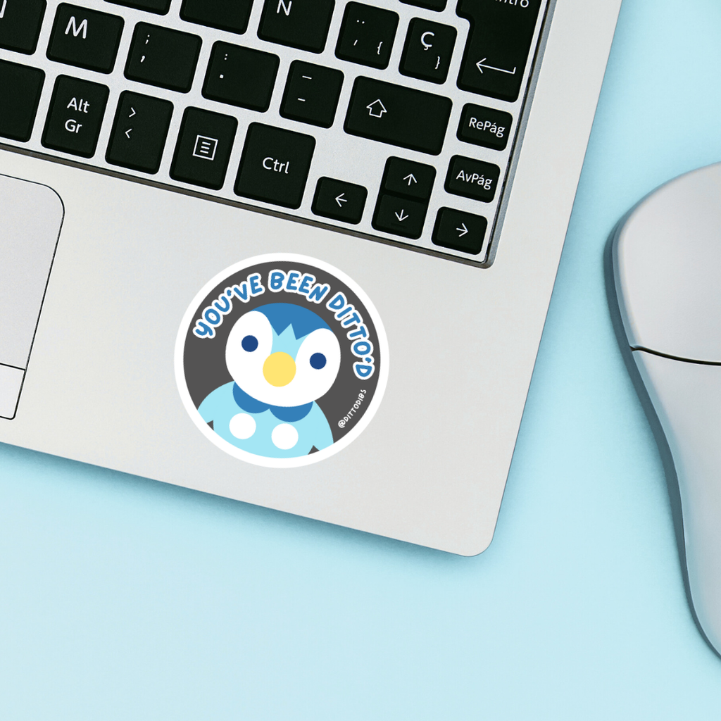 Piplup 2in Circle Sticker