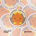 Torchic 2in Circle Sticker