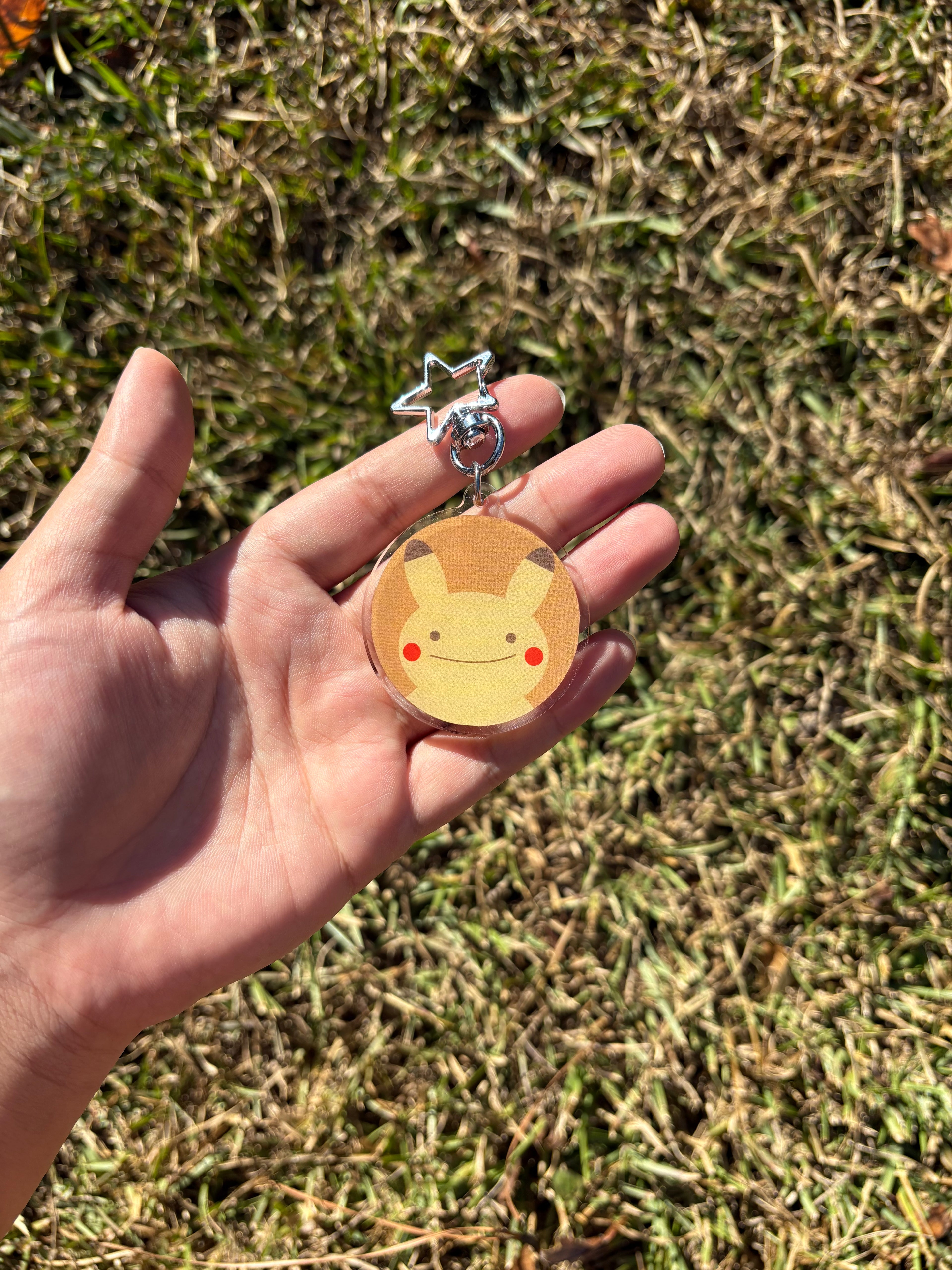 Electric Rat Acrylic Keychain