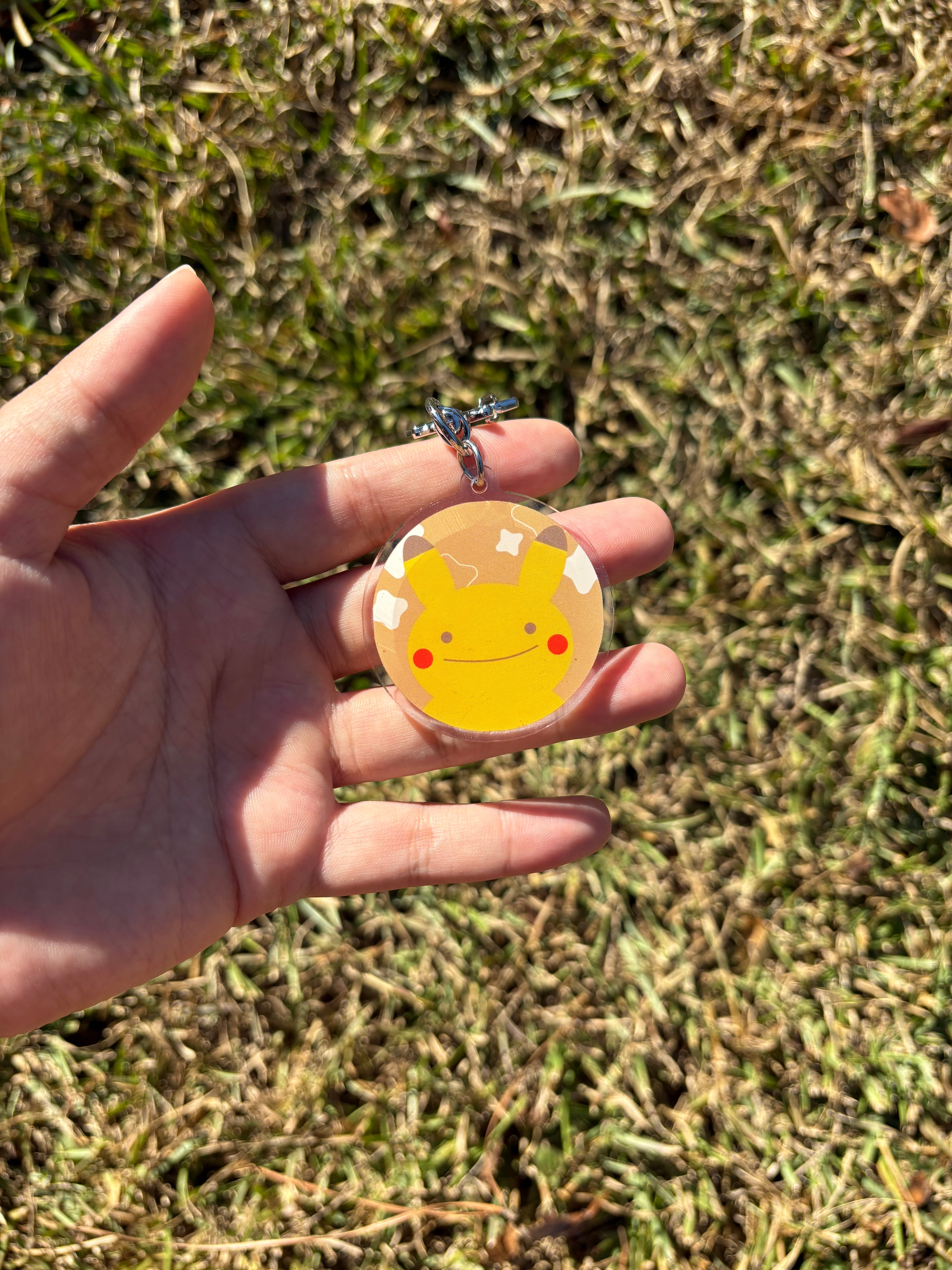 Electric Rat Acrylic Keychain