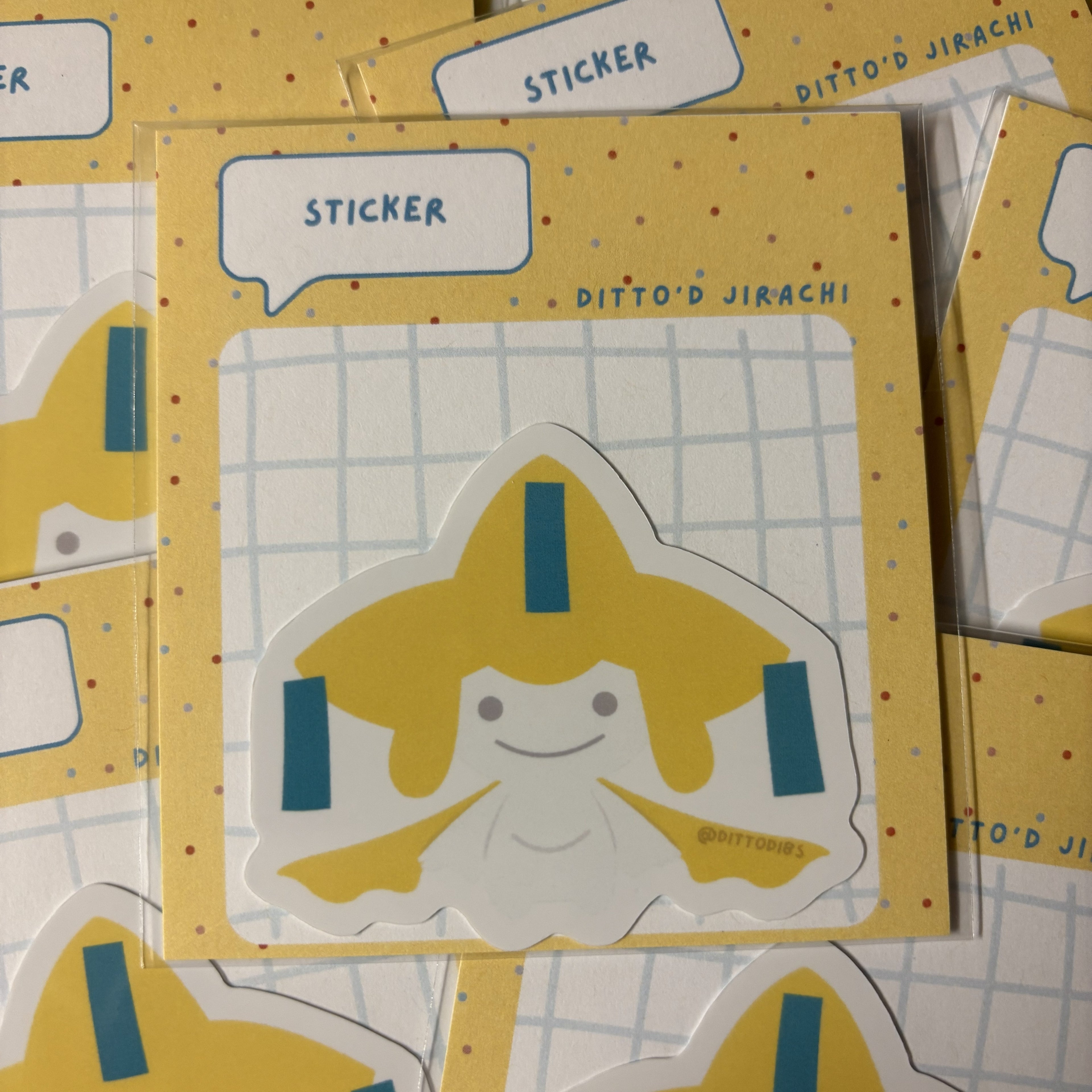 Jirachi 2.5in Die Cut Sticker