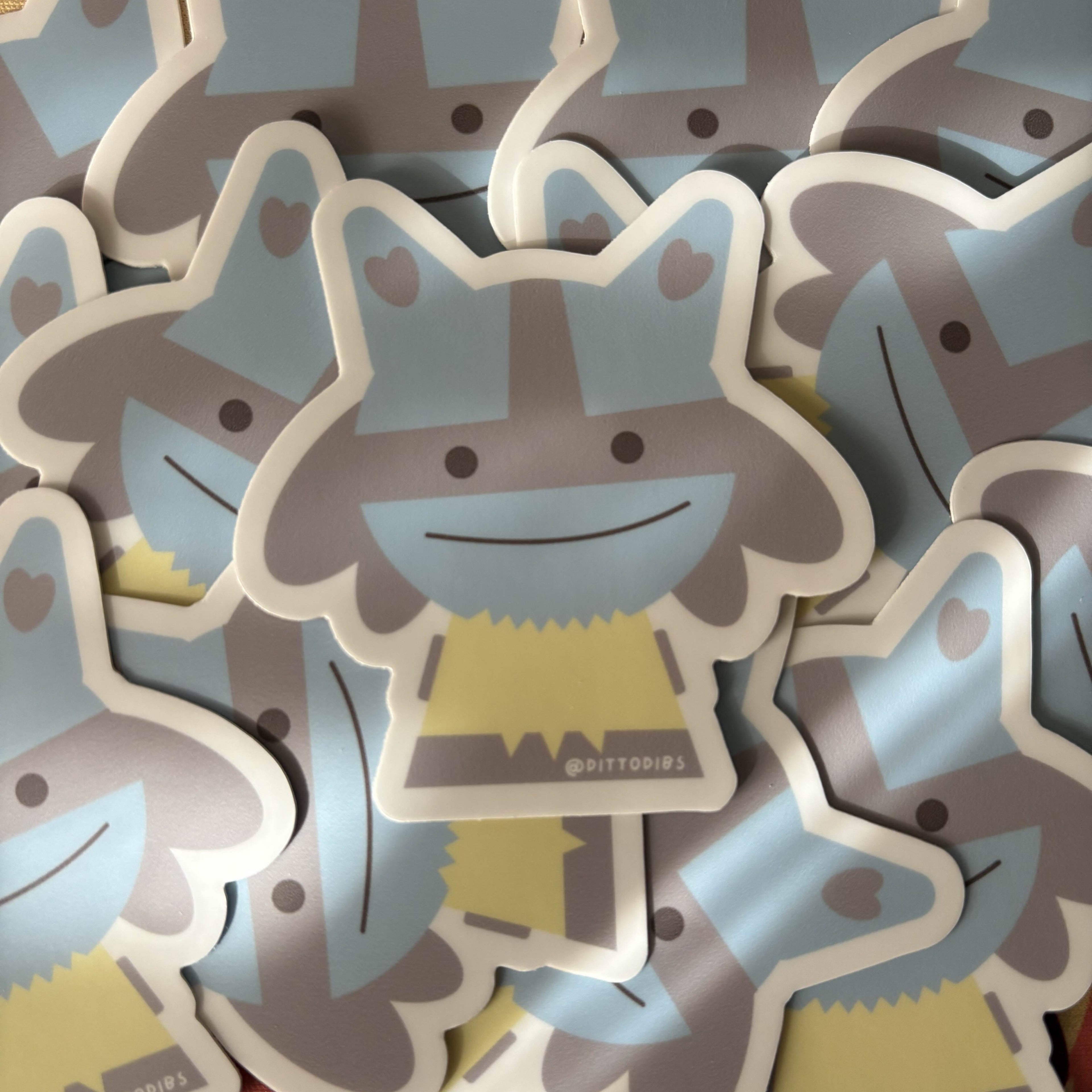 Lucawio 2in Die Cut Sticker