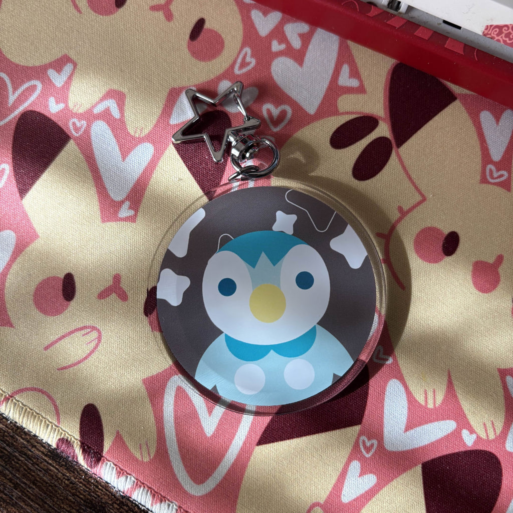 Piplup Acrylic Keychain