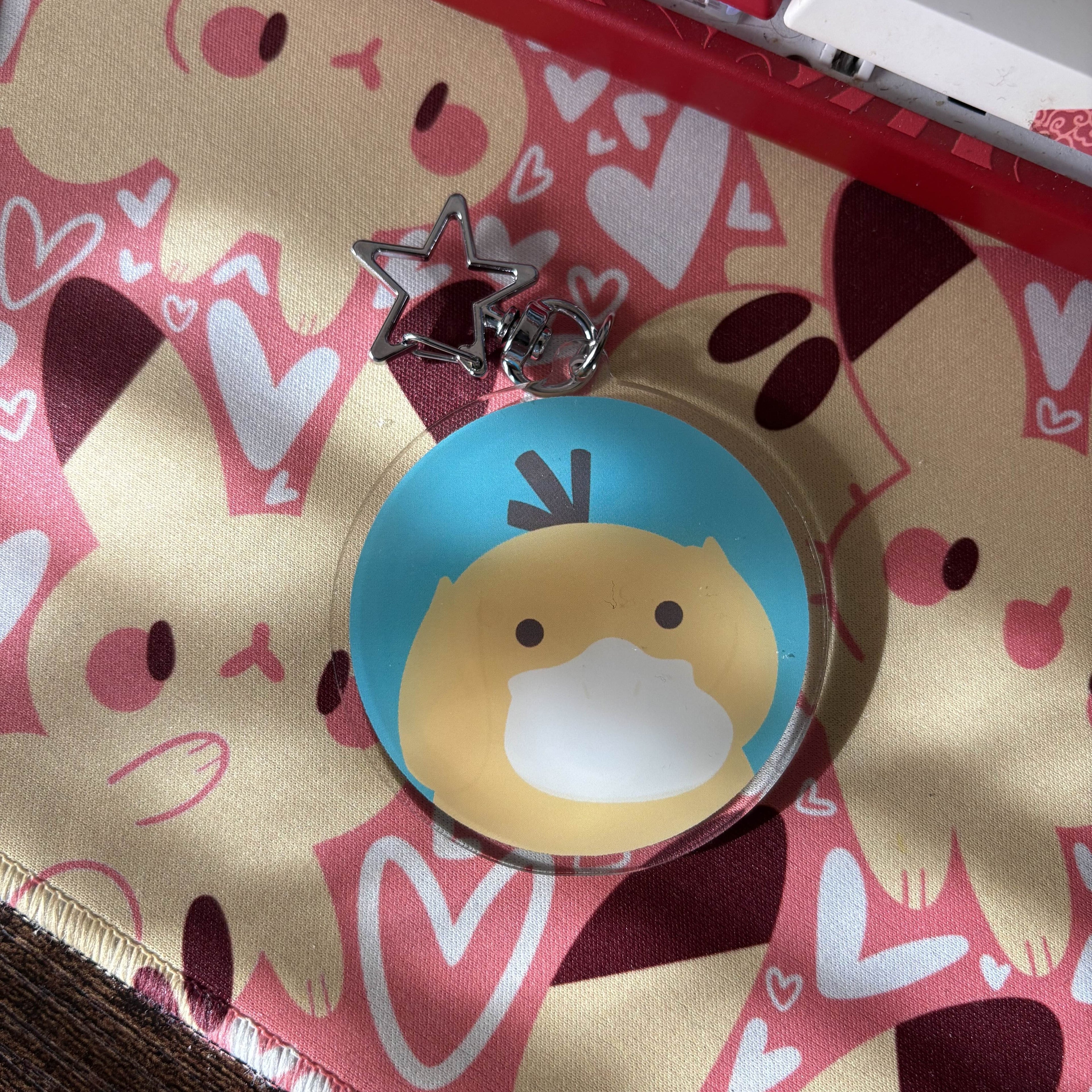 Psyduck Acrylic Keychain