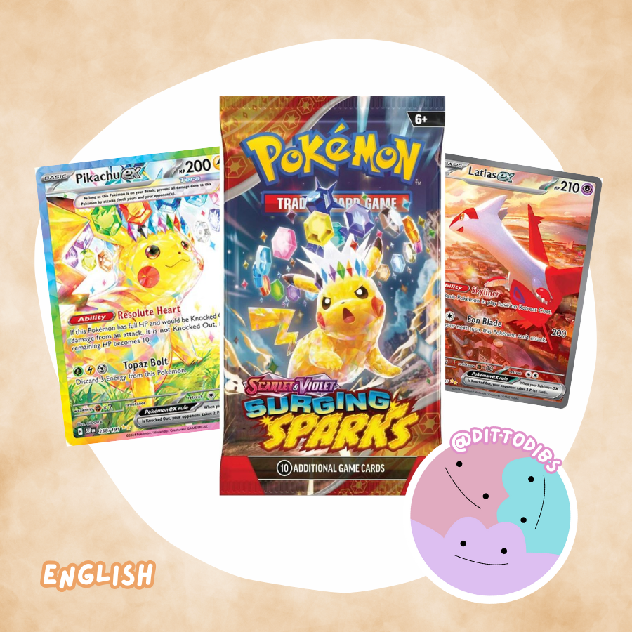 Surging Sparks - PACKS ONLY